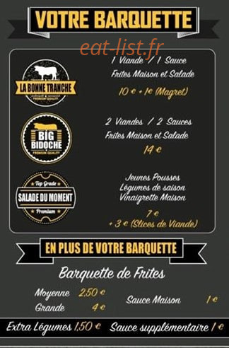 La Bonne Tranche — carte page 1