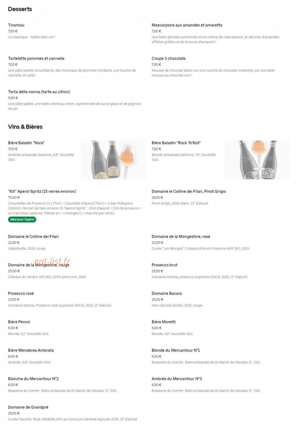 La bottega del Caffè — carte page 3