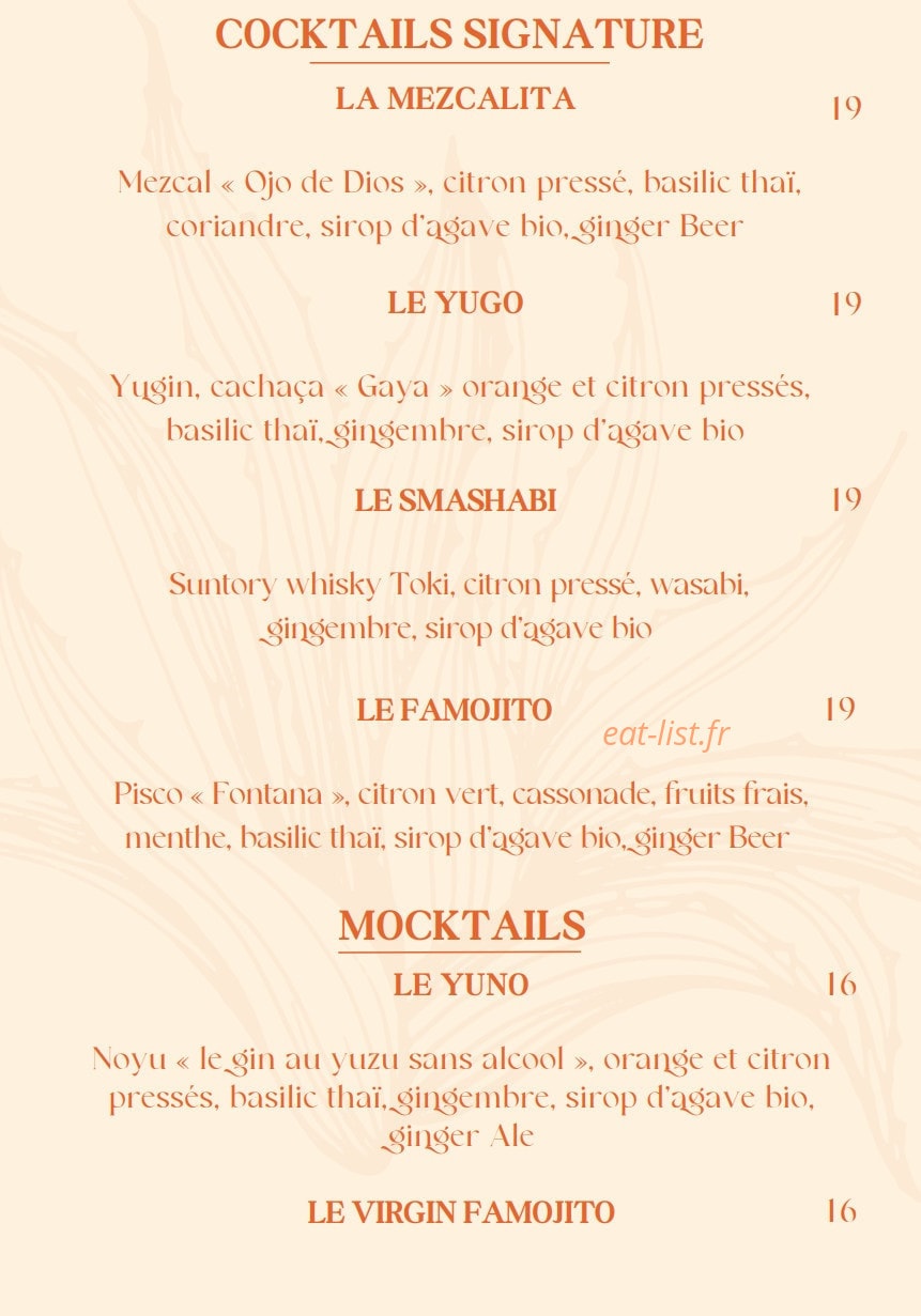 La Fama — carte page 9
