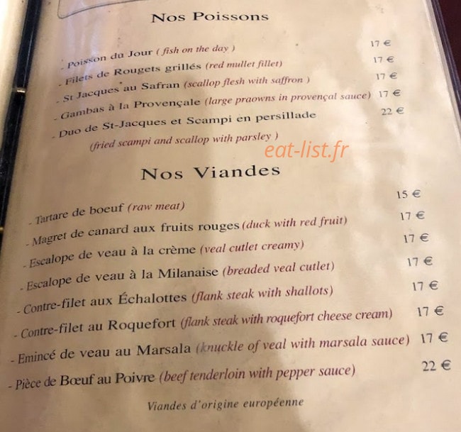 La Farigoulette — carte page 4