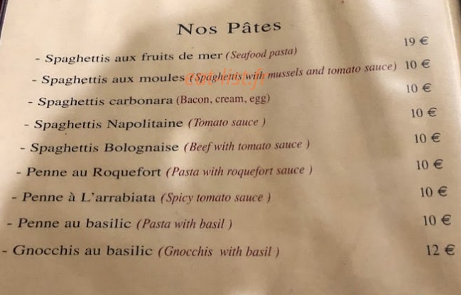 La Farigoulette — carte page 3