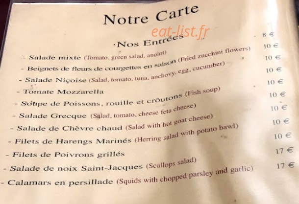 La Farigoulette — carte page 2