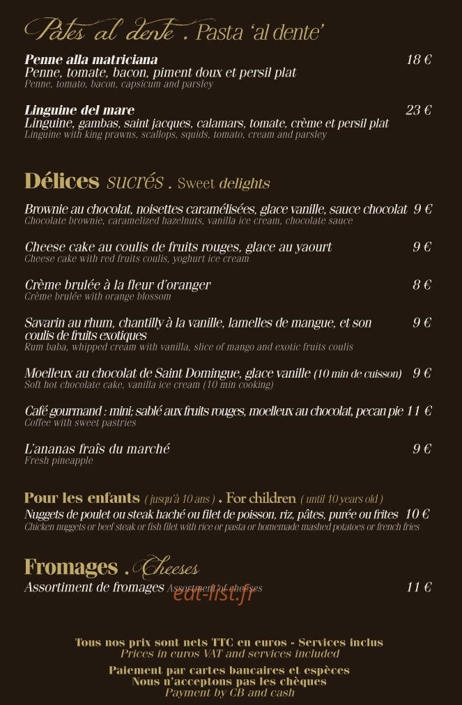La Mandala — carte page 3