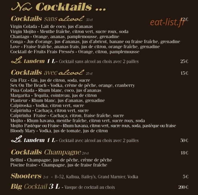 La Mandala — carte page 8