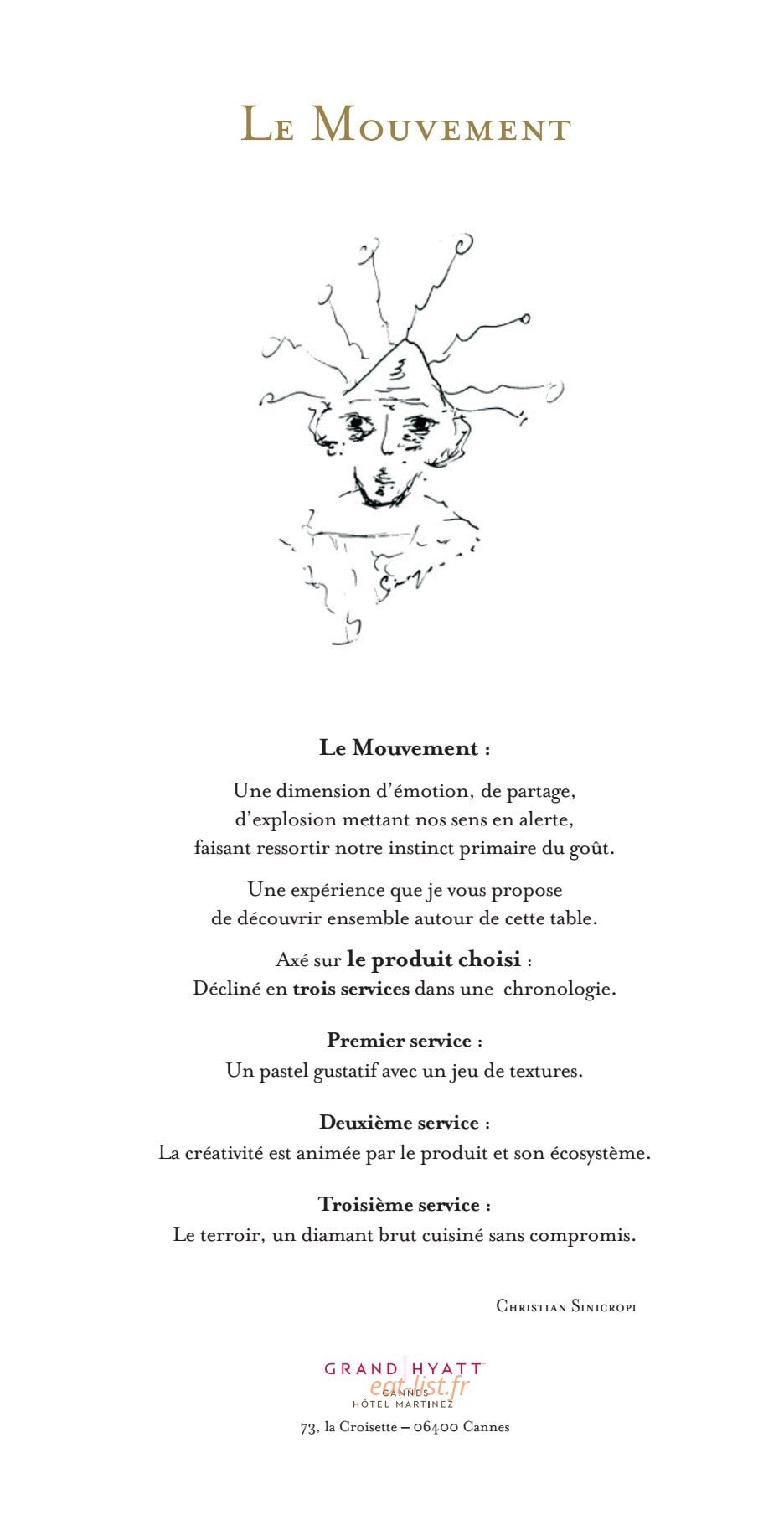 La palme d'or — carte page 6