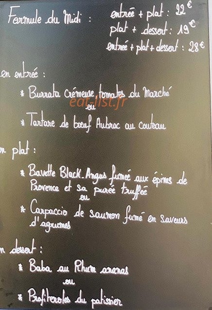La petite pépite — carte page 1