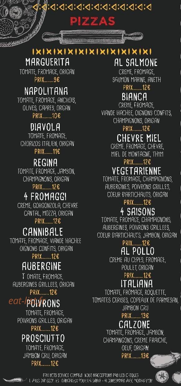 La piastra — carte page 1