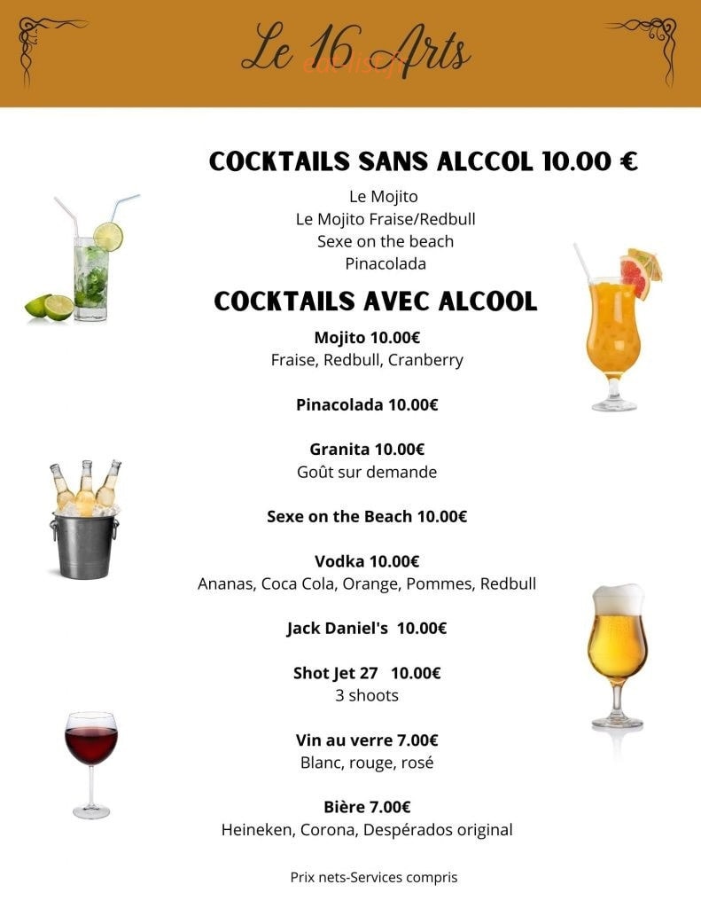 Le 16 Arts — carte page 5