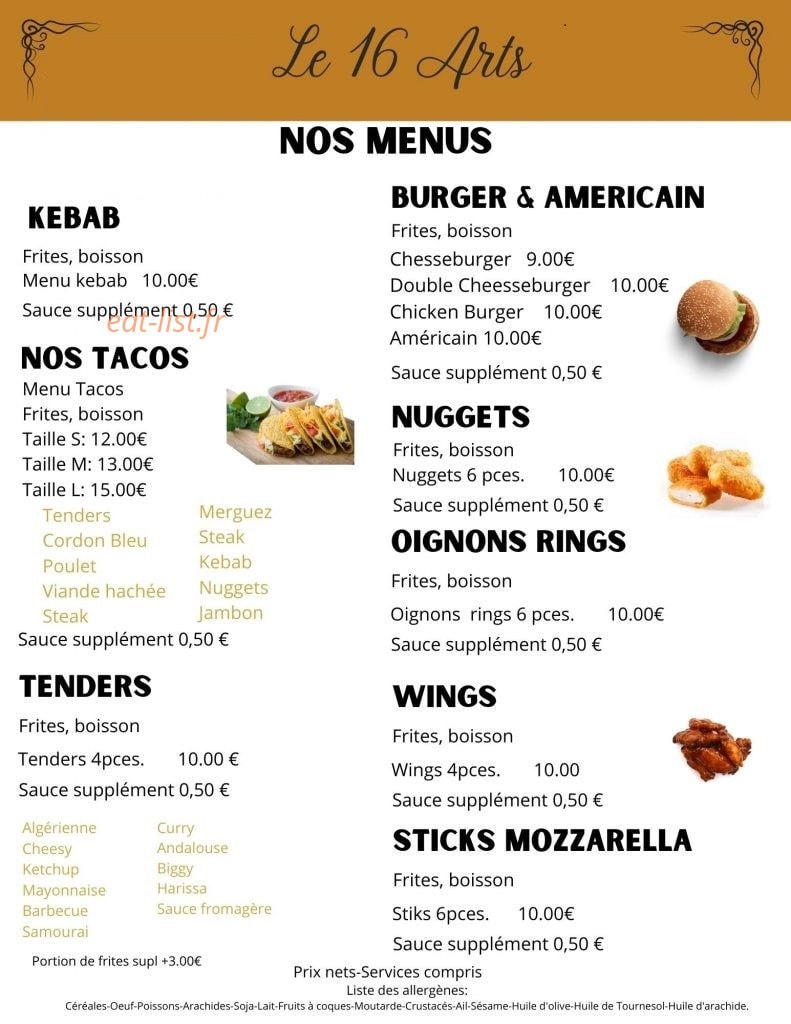 Le 16 Arts — carte page 2