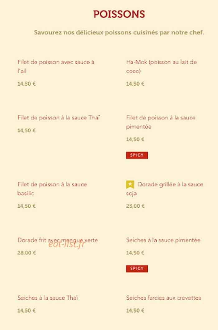 Le Bangkok — carte page 3