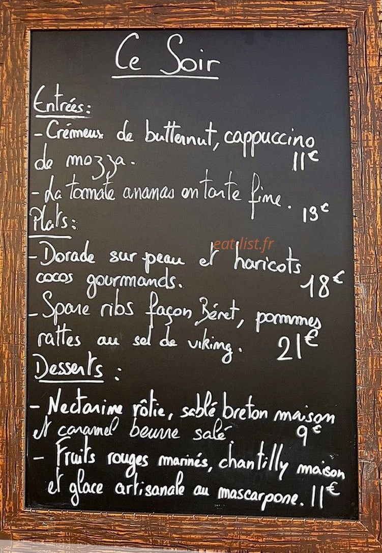 Le Béret — carte page 3