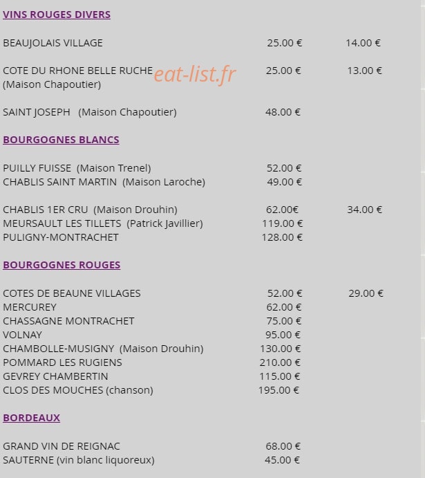 Le Caveau 30 — carte page 5