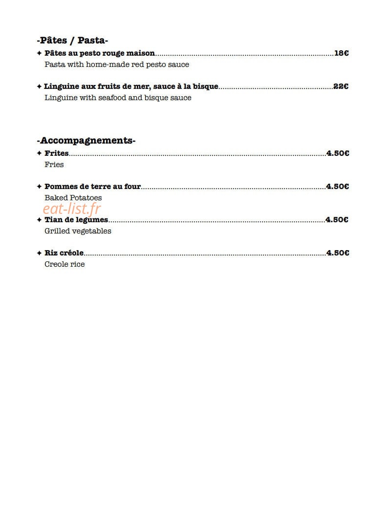 Le Chai — carte page 4