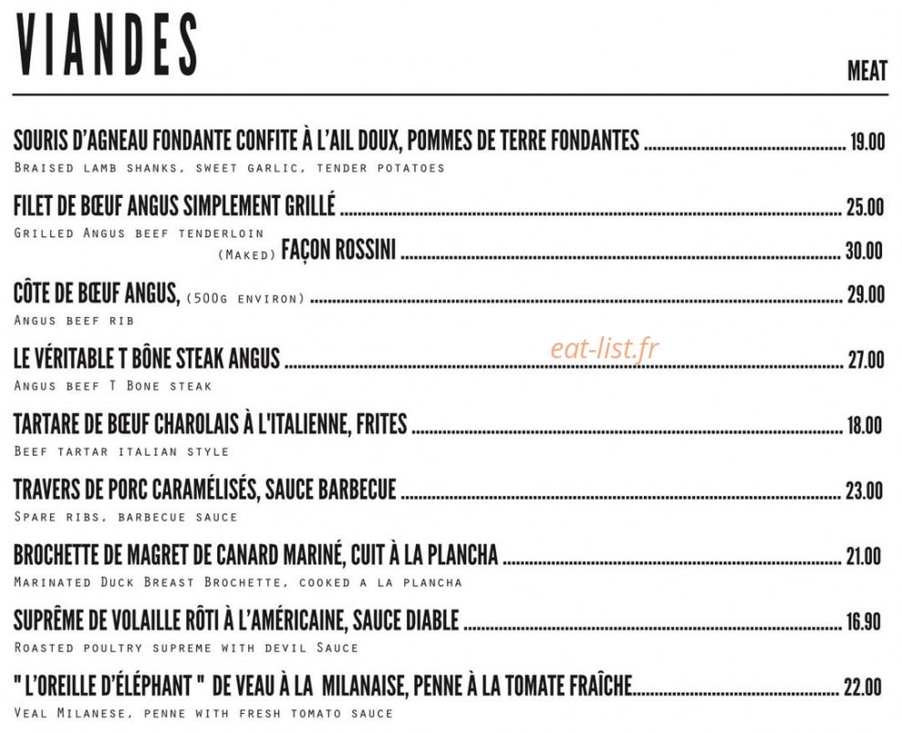 Le croisette — carte page 3