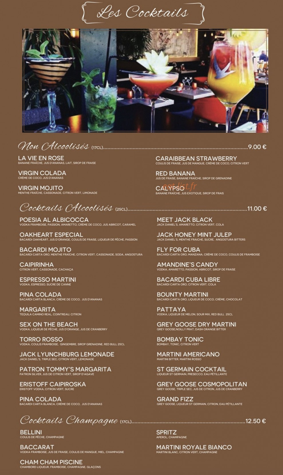 Le croisette — carte page 9