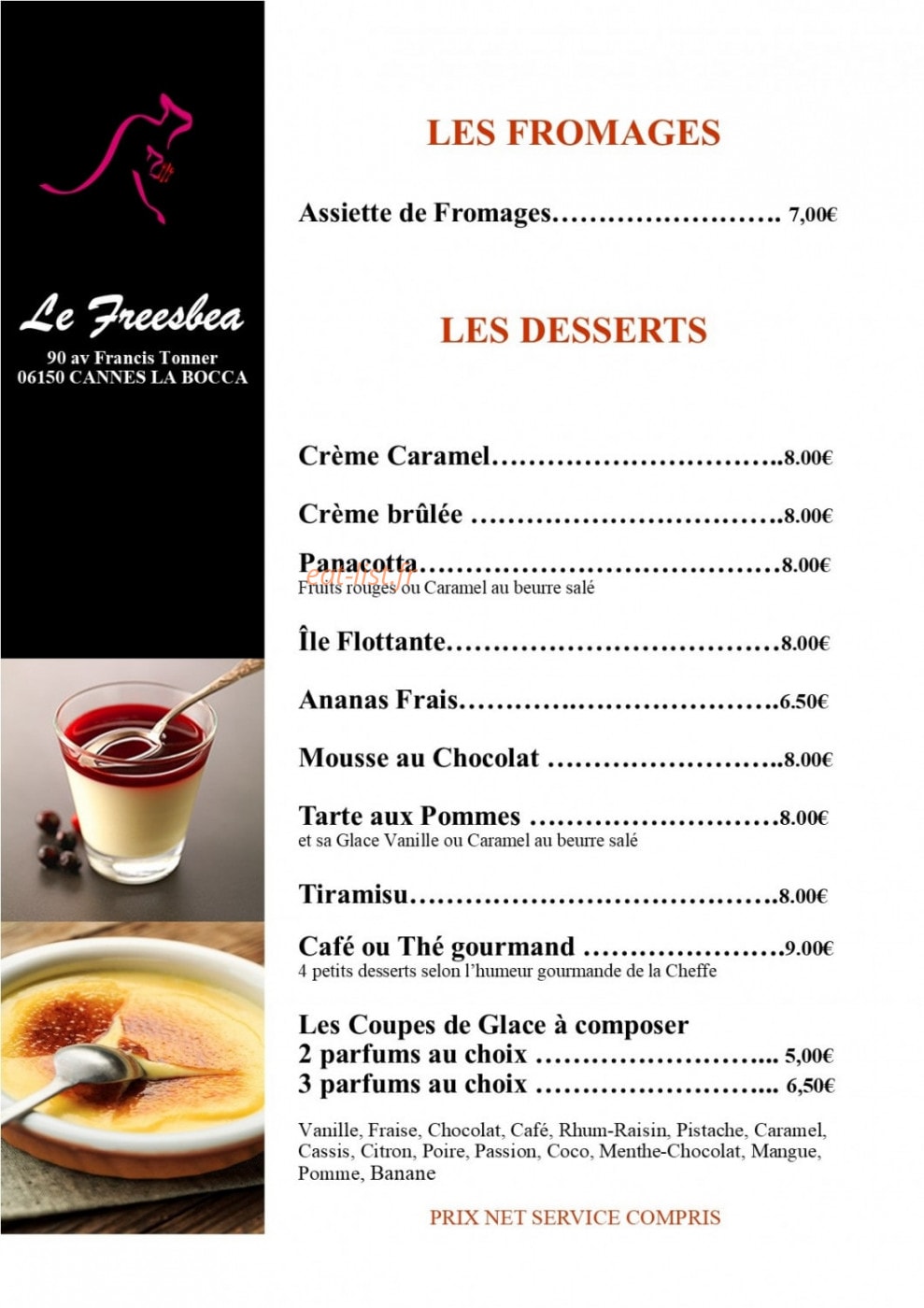 Le Freesbea — carte page 8