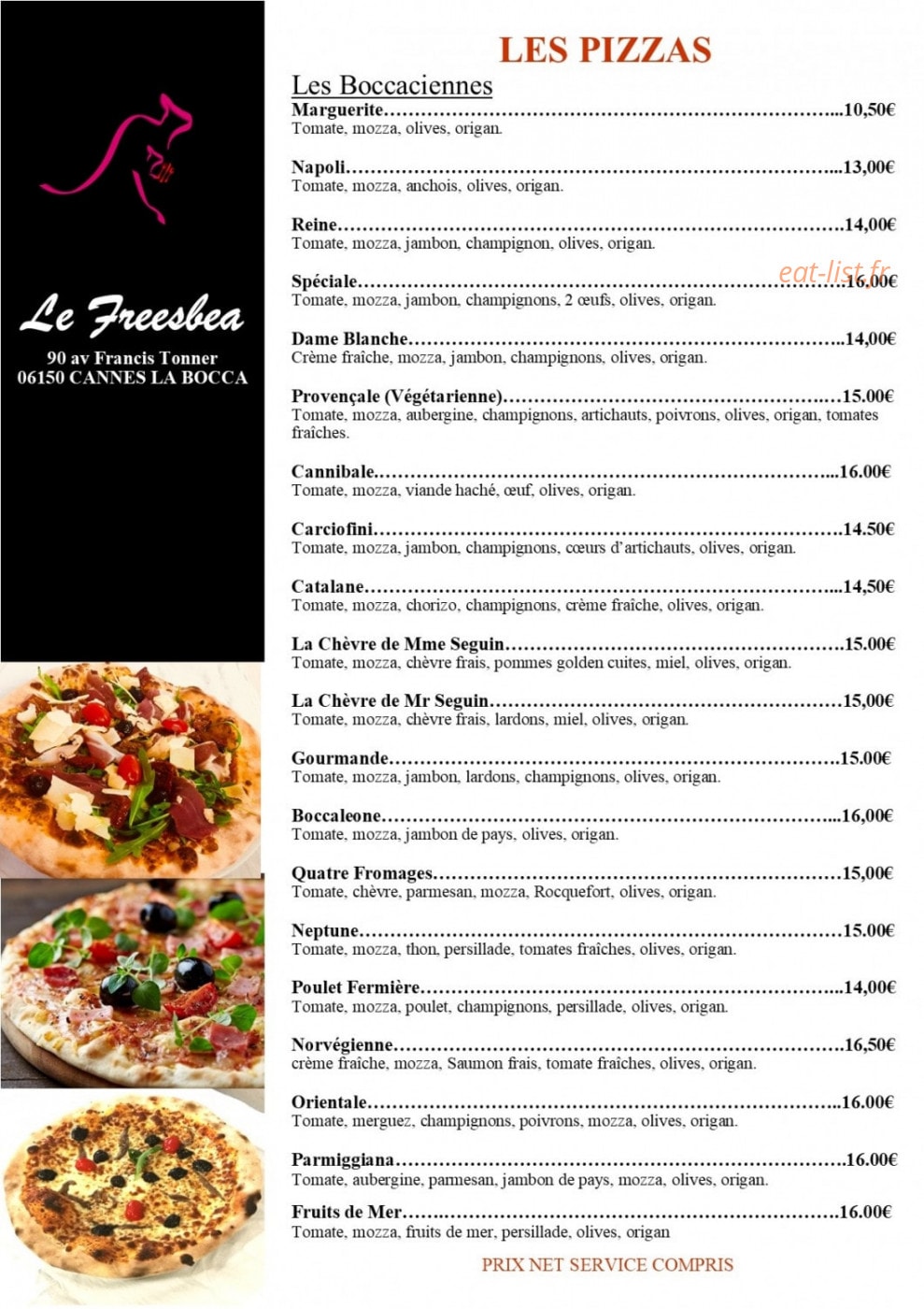 Le Freesbea — carte page 6