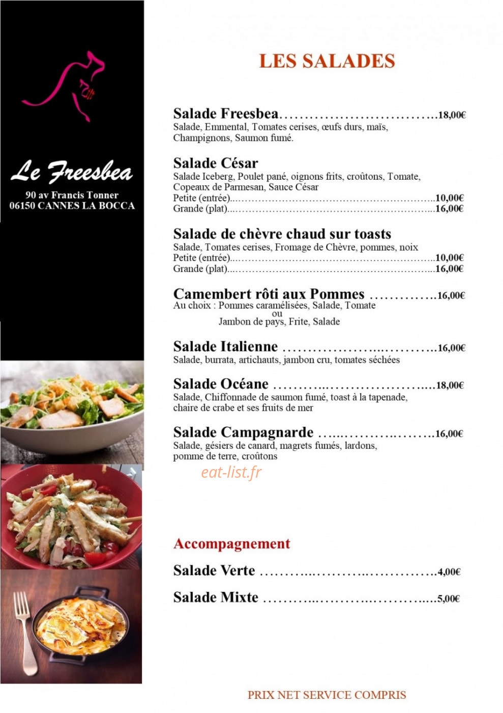 Le Freesbea — carte page 2