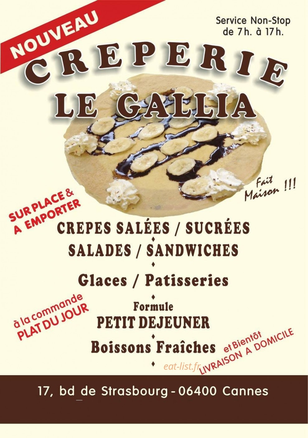 Le gallia — carte page 1