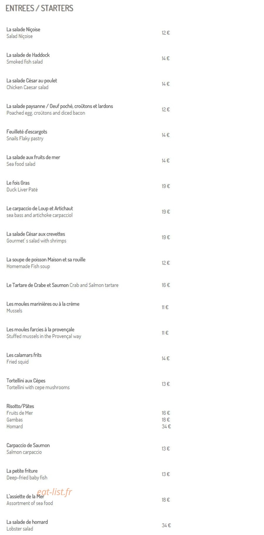Le Rendez-Vous — carte page 7