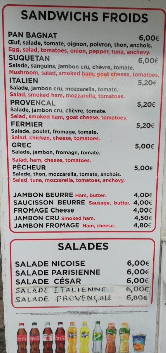 Le Spot — carte page 2
