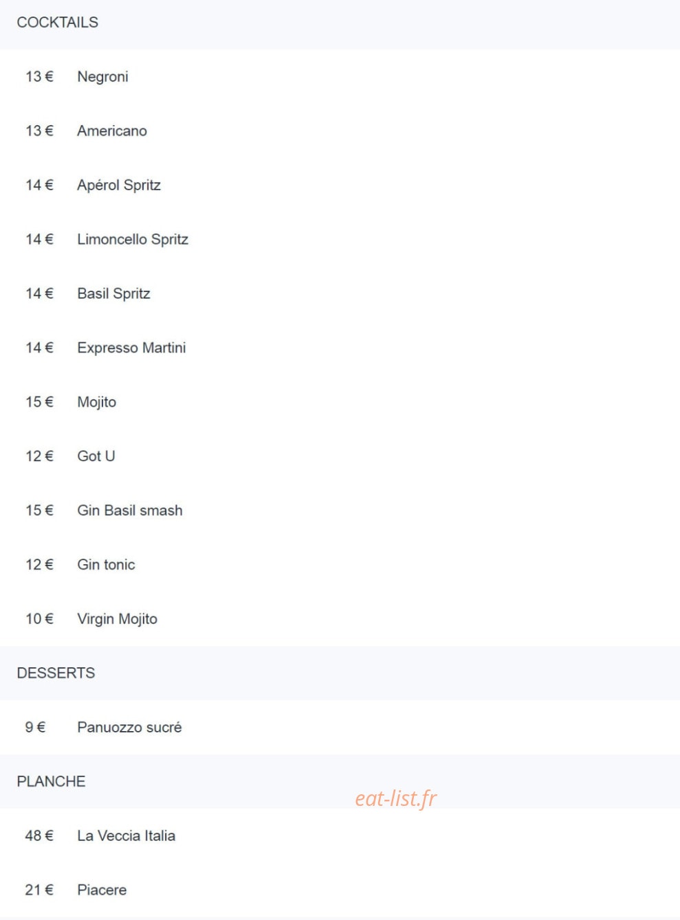 Le Street — carte page 4