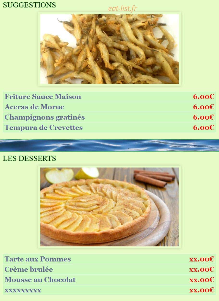 Le trèfle — carte page 3