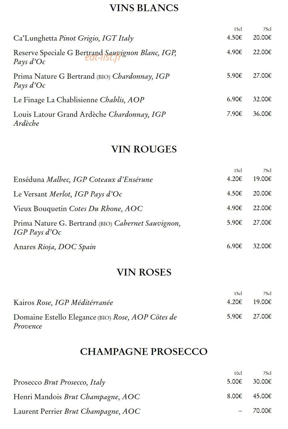 Ma nolan's irish pubs — carte page 4