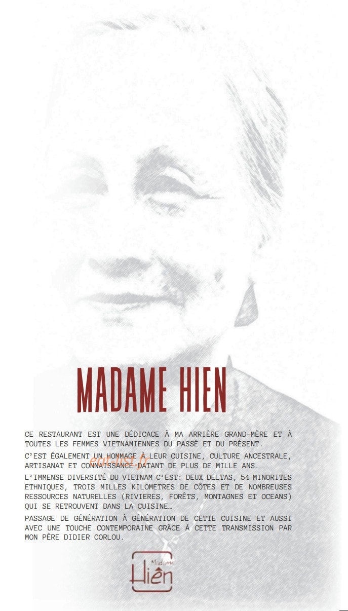 Madame Hien — carte page 8