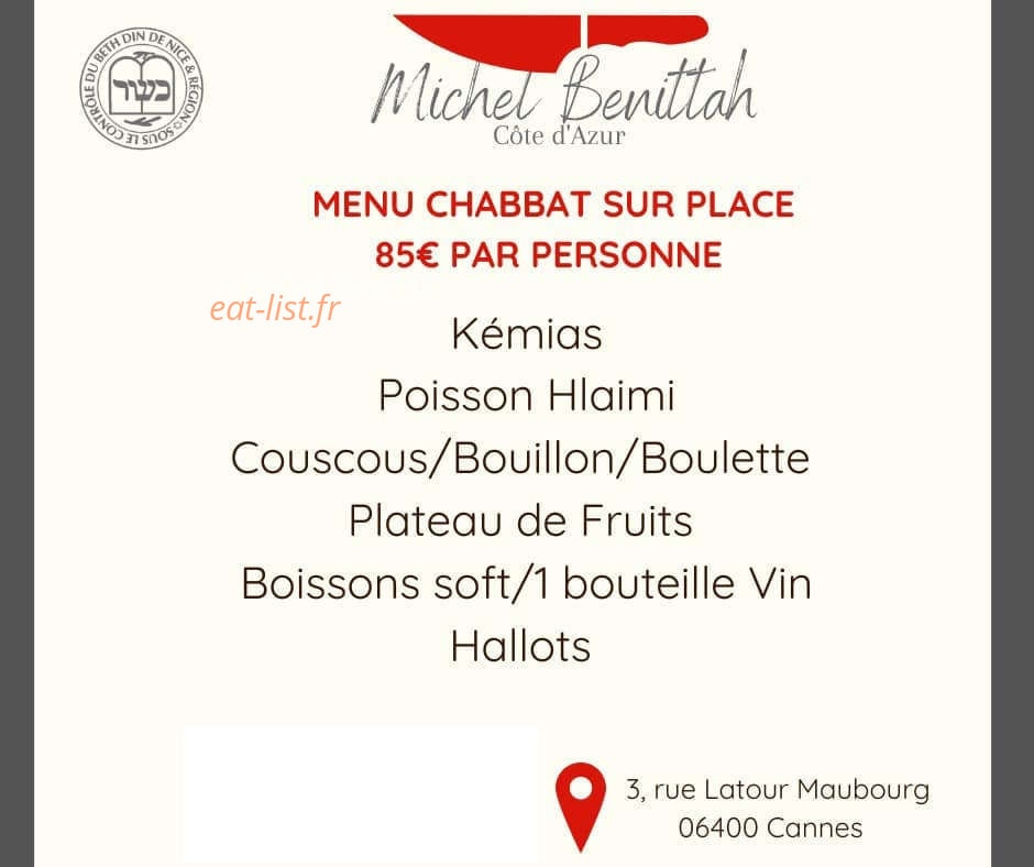 Michel Benittah — carte page 2
