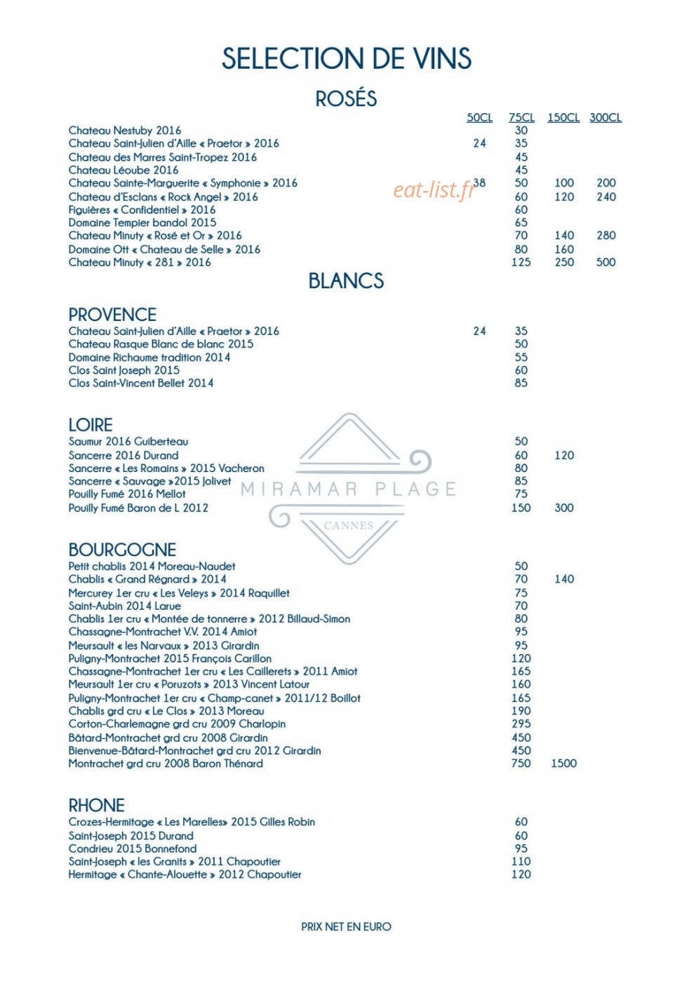 Miramar plage — carte page 2