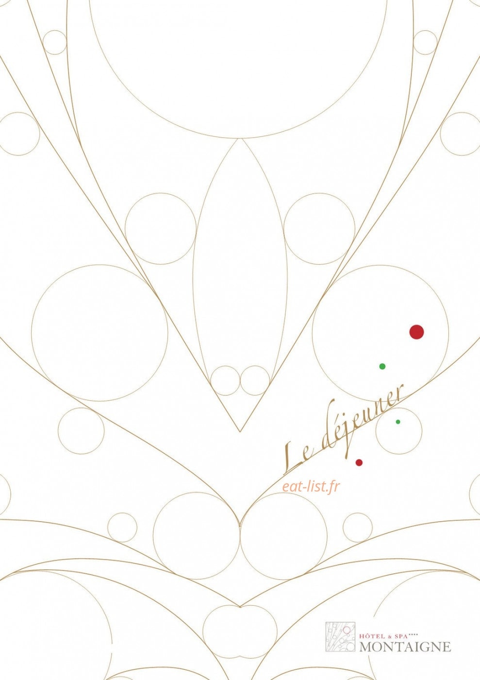 Montaigne & spa — carte page 1