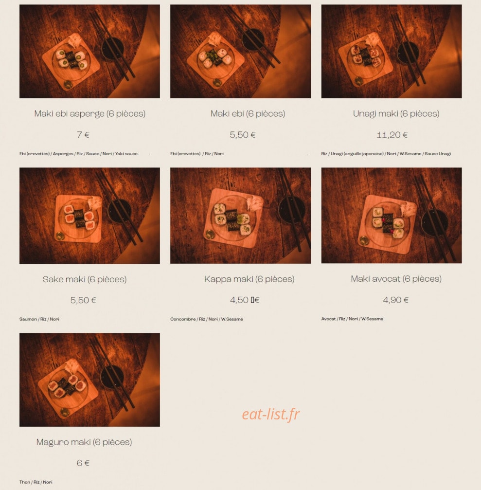 Now Cannes — carte page 8