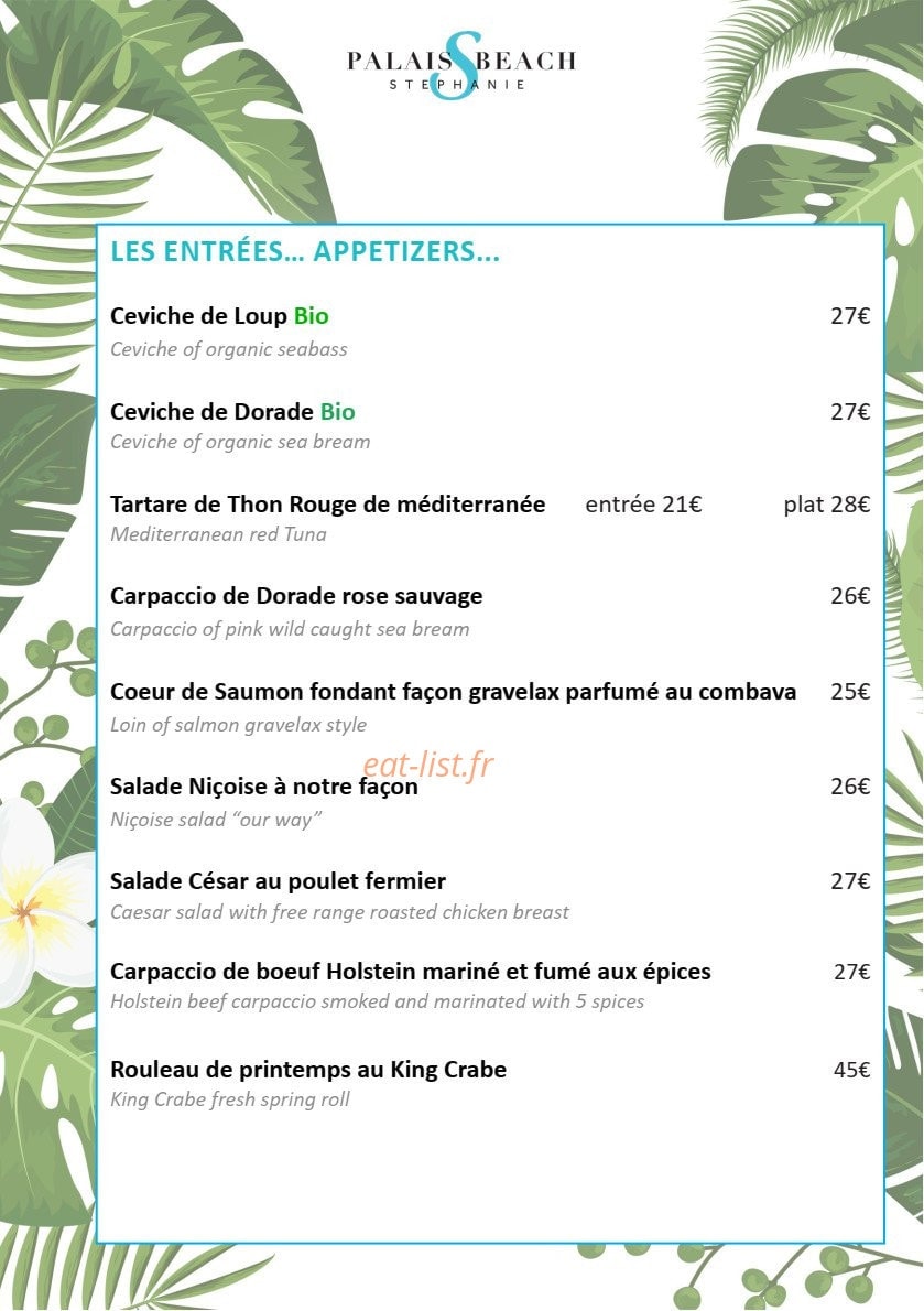 Palais Stephanie Beach — carte page 3