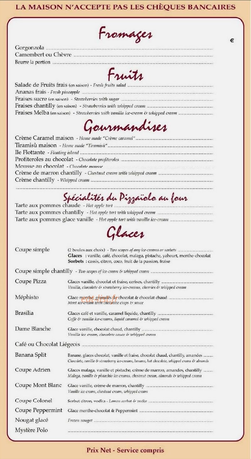 Pizza Cresci — carte page 3