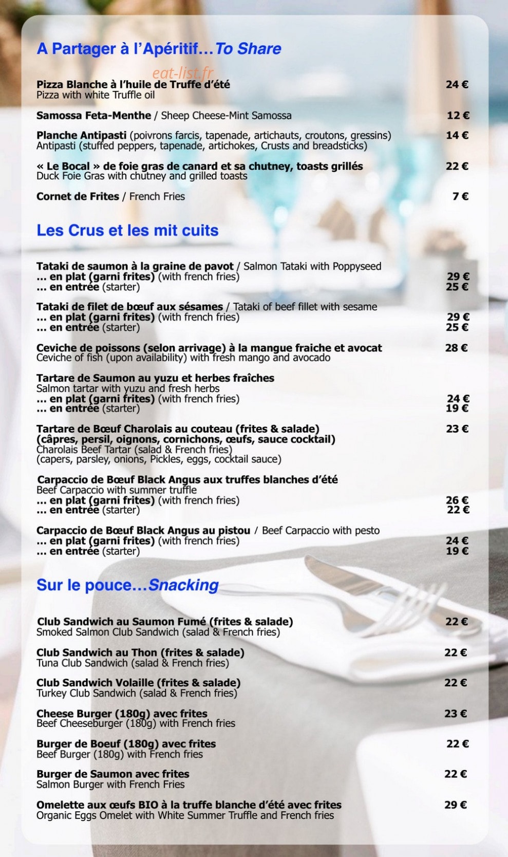 Plage croisette beach — carte page 2