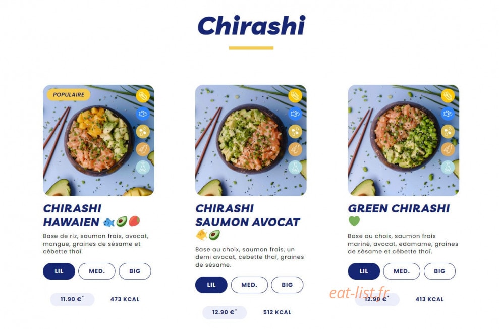 Pokawa — carte page 7