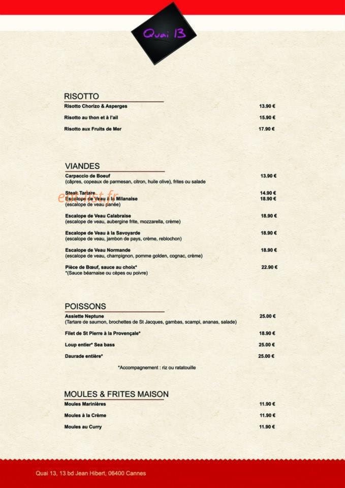 Quai 13 — carte page 4