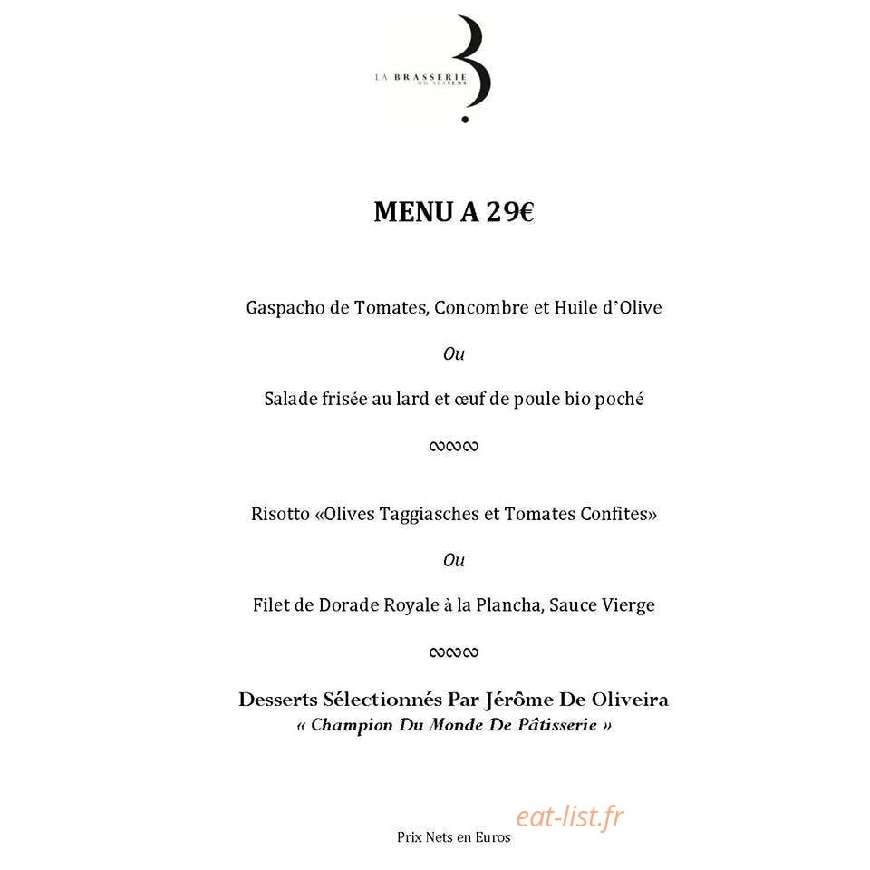 Restaurant Sea Sens — carte page 13