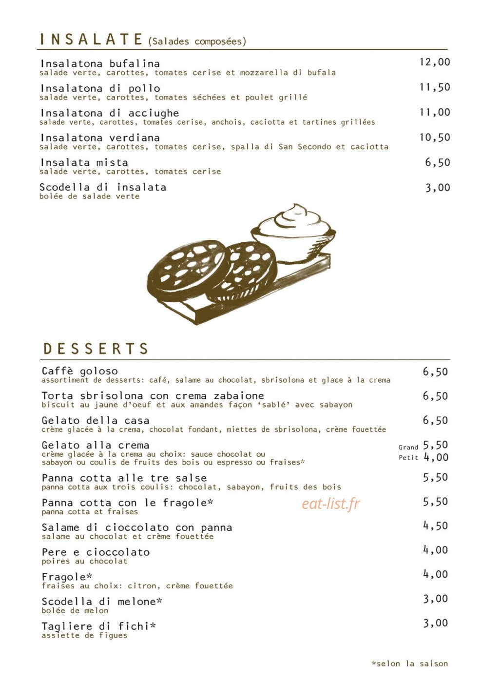 Salsamenteria di Parma — carte page 7
