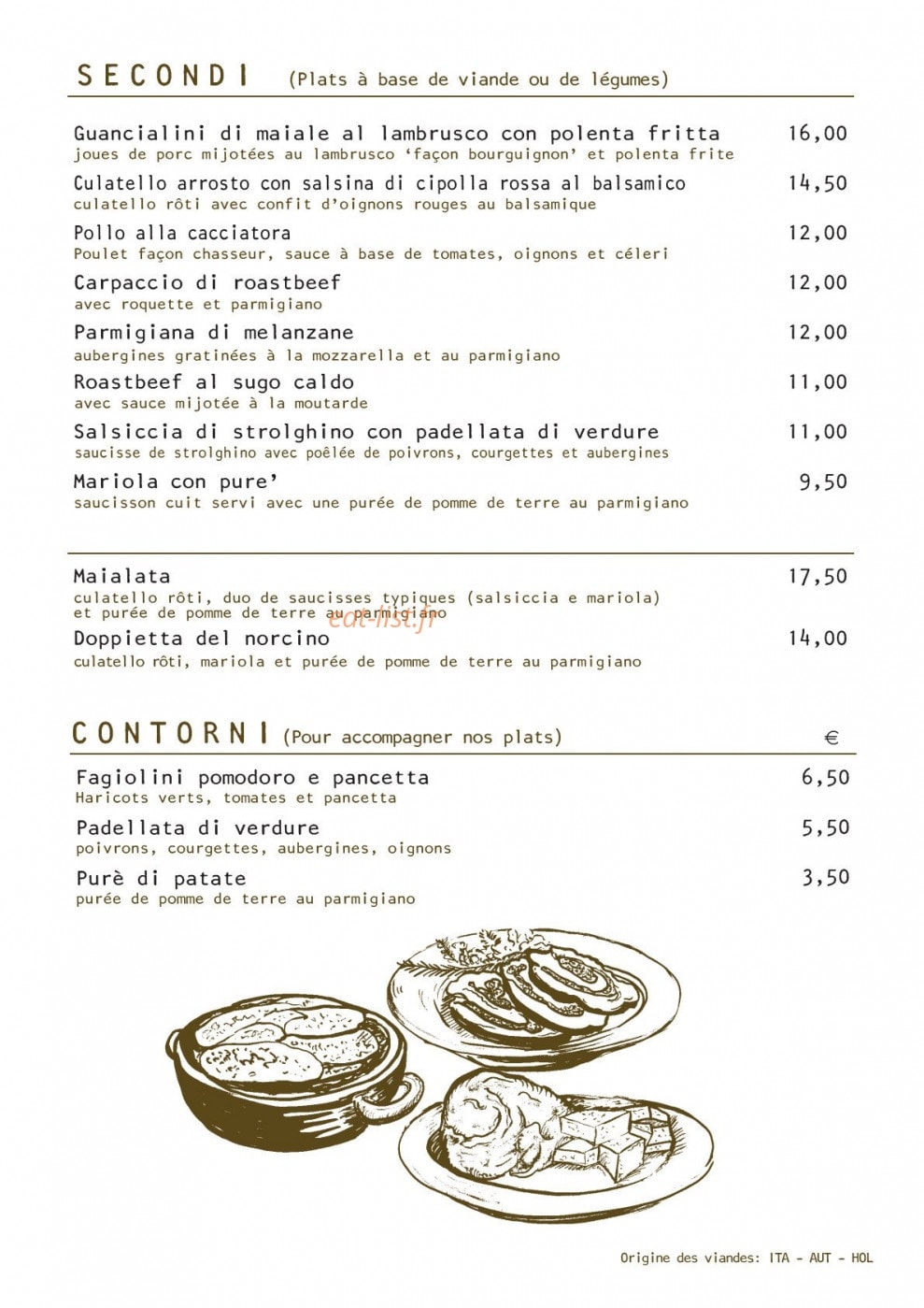 Salsamenteria di Parma — carte page 6