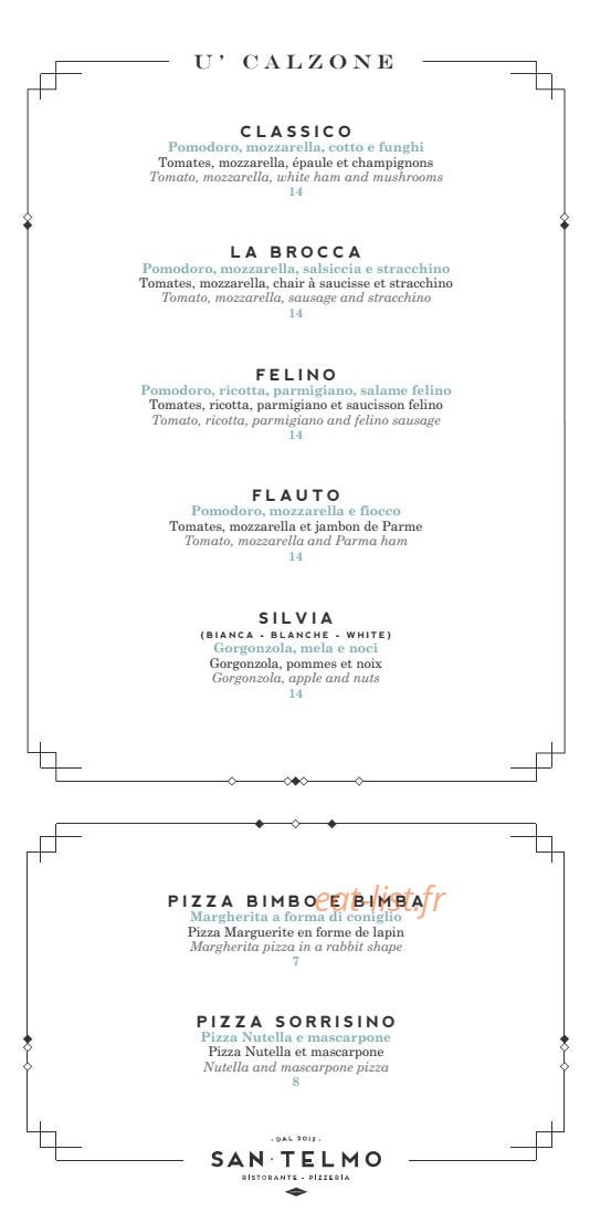 San Telmo — carte page 5