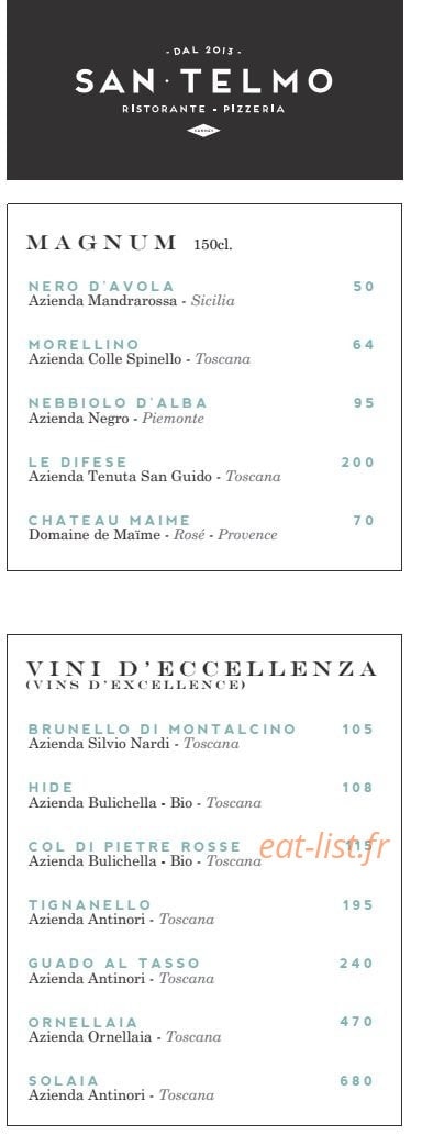 San Telmo — carte page 6