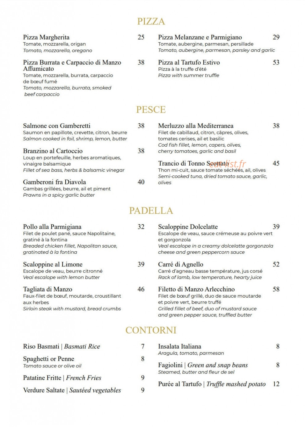 Scalini — carte page 2