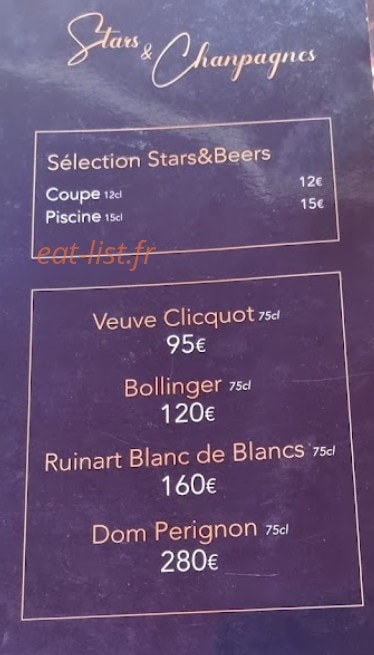 Stars & Beers — carte page 7