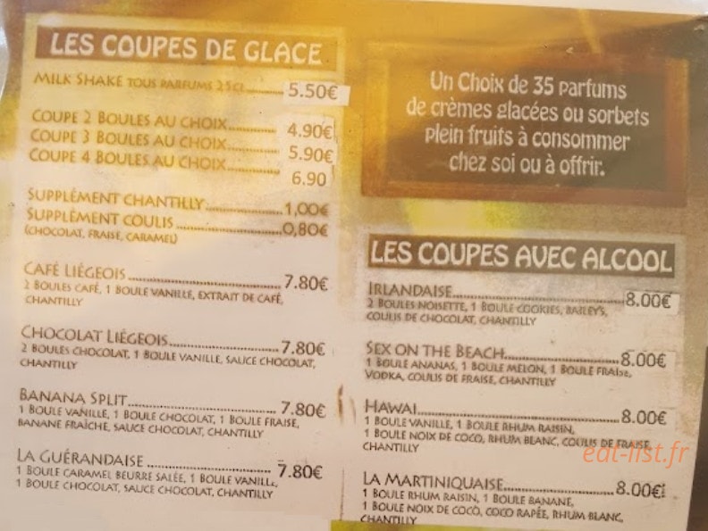 Sun Ice — carte page 3