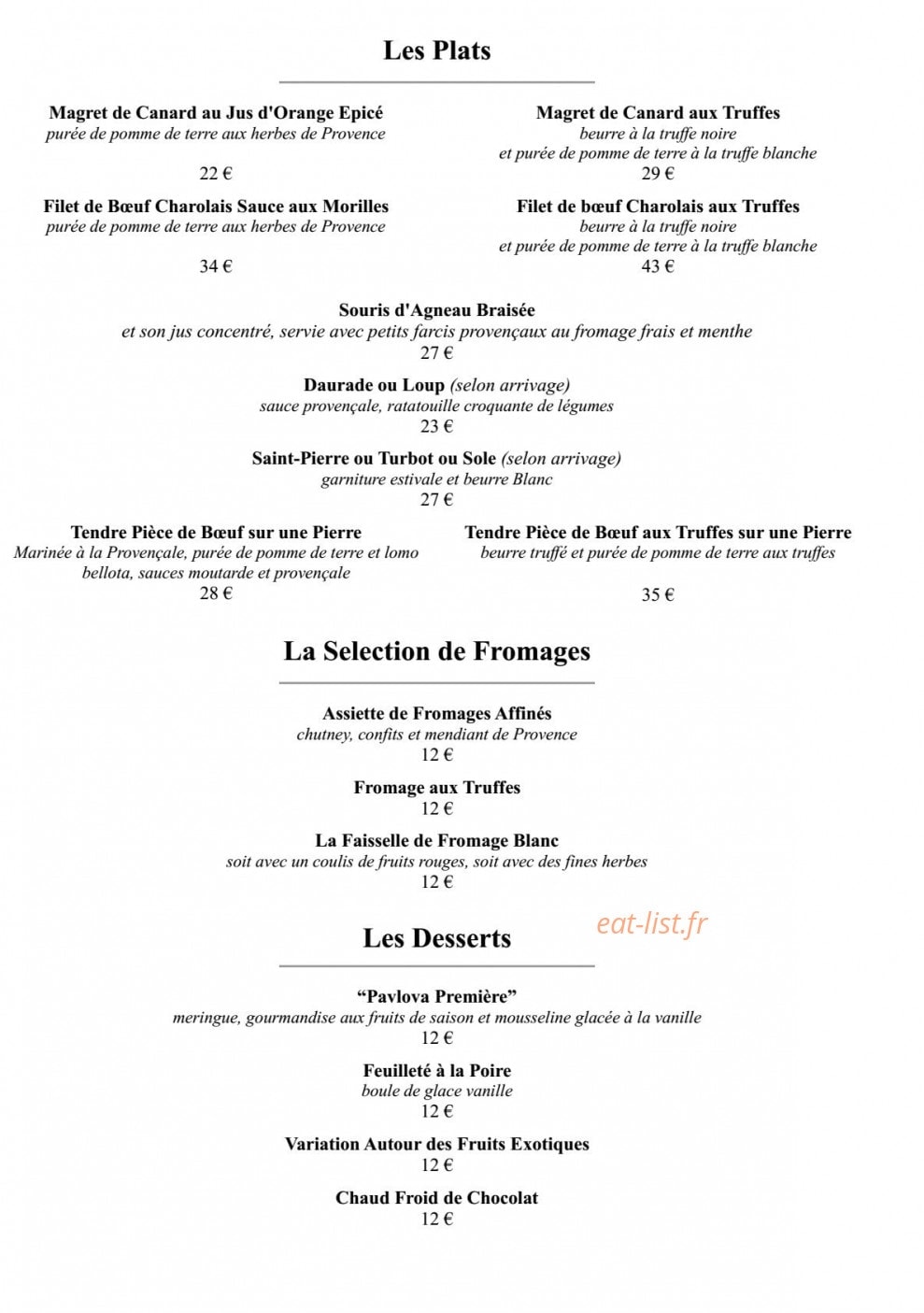 Suquet Première — carte page 2