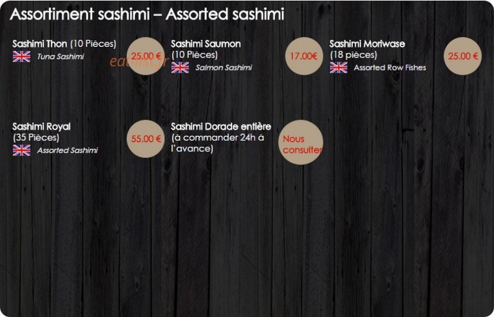 Sushi Time — carte page 6