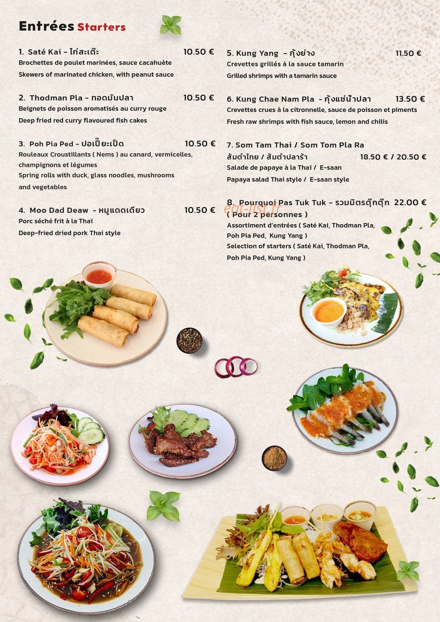 Tuk Tuk — carte page 2