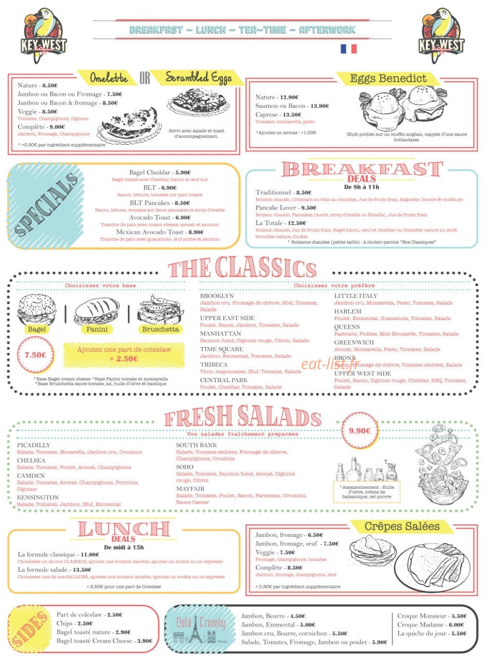 Welcome to Key West — carte page 2